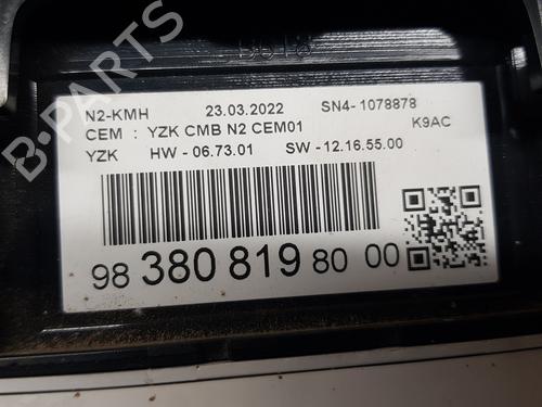 Instrument cluster CITROËN BERLINGO Box Body/MPV (K9) 1.5 BlueHDi 100 | BP25203136C47