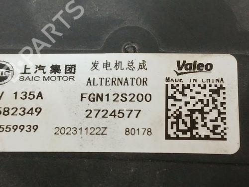 Alternator MG MG ZS SUV (AZS1) 1.5 VTi | BP39658494M7 - Image 4