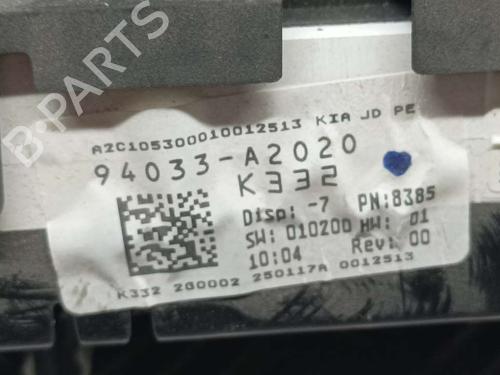 Instrument cluster KIA CEE'D (JD)  | BP7668472C47 