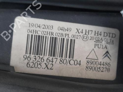 Scheinwerfer rechts für CITROËN C5 I (DC_) 2.0 HDi (DCRHZB, DCRHZE) (109 hp) 28297174