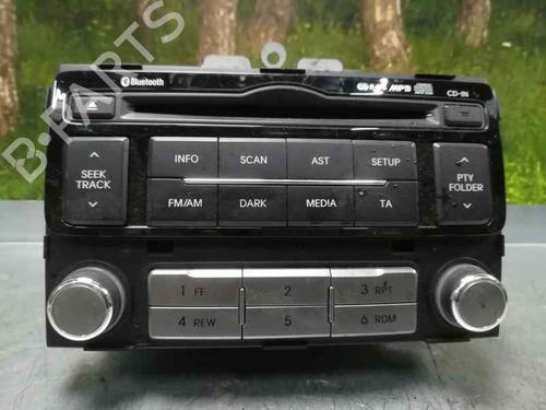 Radio HYUNDAI i20 I (PB, PBT) 1.1 CRDi (75 hp) 961211J252BLH | 961211J252BLH | AM111CNEE | HMC |