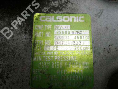 AC compressor NISSAN MICRA II (K11)  | BP858401M34 