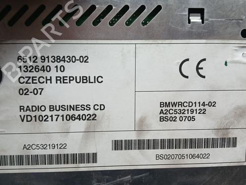 Radio BMW Z4 Roadster (E85) 2.0 i | BP28816235E6 