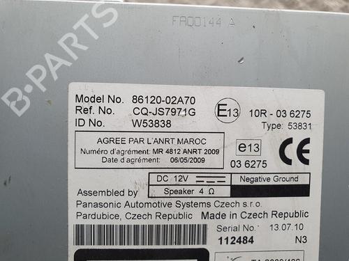 Radio TOYOTA AURIS (_E15_)  | BP11396258E6 