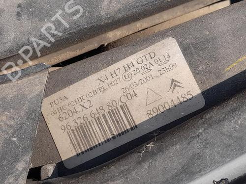 Venstre forlygte CITROËN C5 I (DC_) 2.2 HDi (DC4HXB, DC4HXE) (133 hp) 28297237