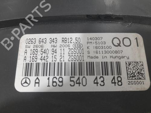 Instrument cluster MERCEDES-BENZ A-CLASS (W169) A 180 CDI (169.007, 169.307) | BP28143742C47