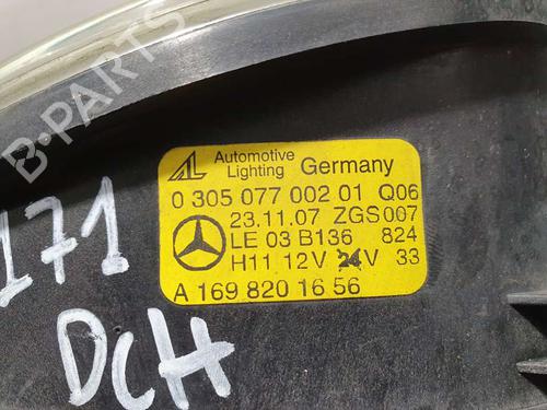 Right front fog light MERCEDES-BENZ C-CLASS (W204)  | BP16127458C31 