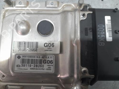 Engine control unit (ECU) KIA CEE'D Hatchback (ED) 1.4 CVVT | BP30058137M57 