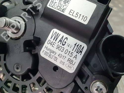 Alternator SEAT TOLEDO IV (KG3) 1.0 TSI | BP9708176M7 