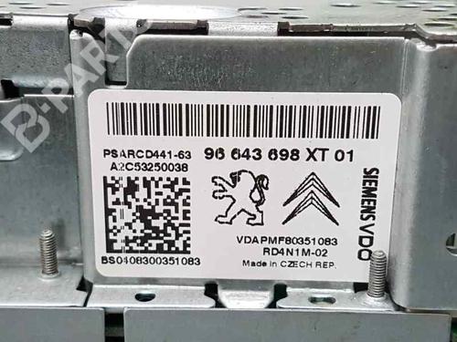 Radio PEUGEOT 207 (WA_, WC_)  | BP3720963E6 