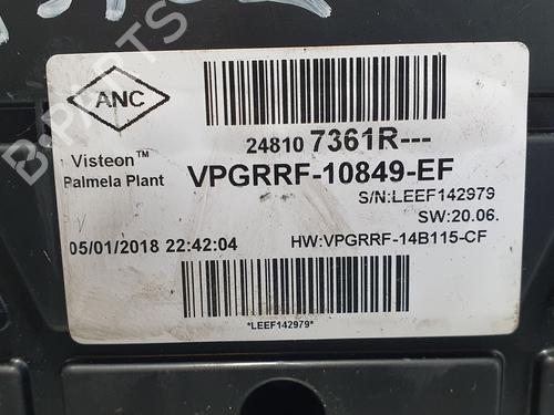 Instrument cluster RENAULT CLIO IV (BH_)  | BP8938823C47 