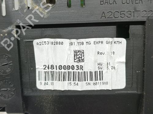 Instrument cluster RENAULT LAGUNA III (BT0/1)  | BP3720221C47 
