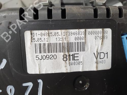 Instrument cluster SKODA FABIA II (542)  | BP6704236C47 