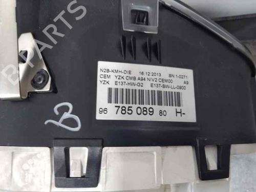 Instrument cluster PEUGEOT 2008 I (CU_)  | BP21493112C47 