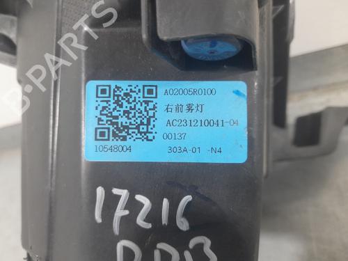 Right front fog light MG MG ZS SUV (AZS1) 1.0 T-GDi | BP29592190C31