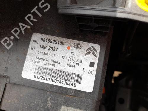 Left headlight CITROËN C5 AIRCROSS (A_) 1.2 PureTech 130 (ARHNSJ) | BP29754049C28 