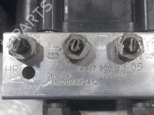 ABS pump MERCEDES-BENZ SPRINTER 3,5-t Van (B907, B910) 314 CDI RWD (907.631, 907.633, 907.635, 907.637) | BP26596487M43 