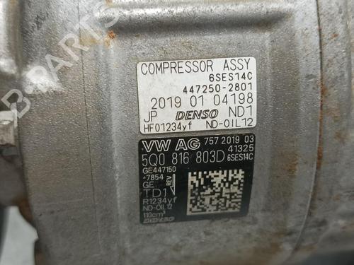 AC compressor SEAT IBIZA V (KJ1, KJG)  | BP7920984M34 