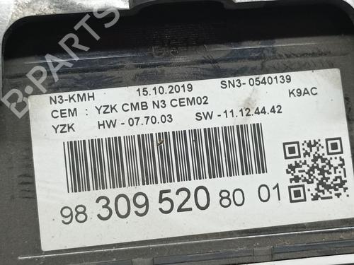 Instrument cluster CITROËN BERLINGO MULTISPACE (B9)  | BP15608522C47 