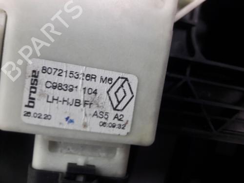 Front left window mechanism RENAULT CAPTUR II (HF_) Blue dCi 115 (HFAD) | BP29884734C22 - Image 2