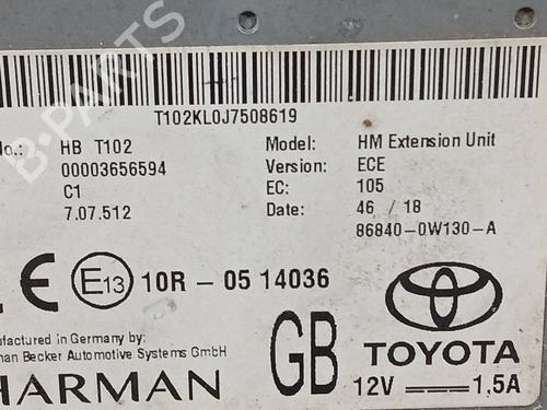 Electronic module LEXUS ES (_Z10_, _A10_, _H10_) | BP38466087M83 - Image 5