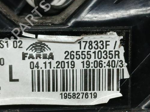 Left taillight RENAULT CLIO V (B7_) | BP24114562C34 - Image 3