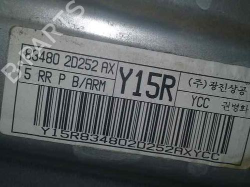 Rear right window mechanism HYUNDAI ELANTRA III (XD) 2.0 CRDi | BP651438C25 