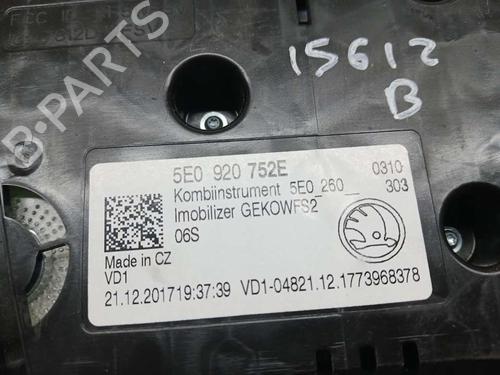 Instrument cluster SKODA OCTAVIA III (5E3, NL3, NR3)  | BP18336745C47 
