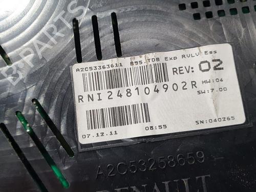 Instrument cluster RENAULT MEGANE III Hatchback (BZ0/1_, B3_)  | BP8922860C47 