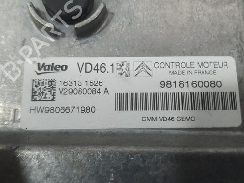 Engine control unit (ECU) PEUGEOT 2008 I (CU_) 1.2 THP 110 / PureTech 110 | BP40040964M57 - Image 4