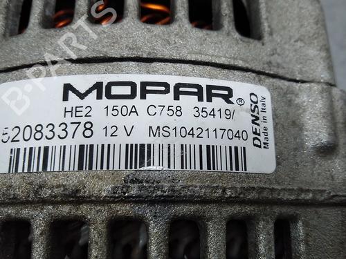 Alternator FIAT DOBLO Cargo (263_) 1.3 D Multijet (263WXU1A, 263ZXU1A, 263WYB1A, 263ZYB1A) | BP24677600M7 