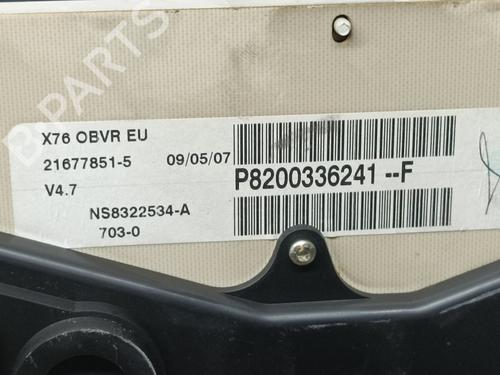 Instrument cluster RENAULT KANGOO (KC0/1_)  | BP13486439C47 