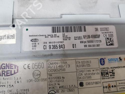 Radio BMW 3 (F30, F80) 318 d | BP24675084E6 