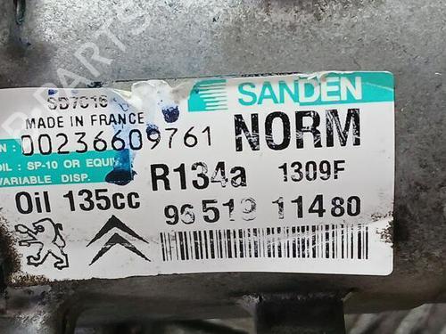 AC compressor CITROËN C4 Picasso I MPV (UD_) 1.6 HDi | BP26217281M34