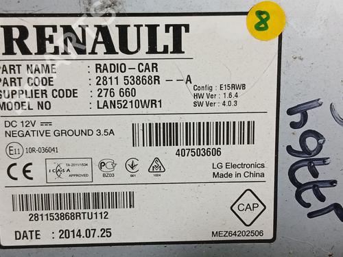 Electronic module RENAULT CLIO IV (BH_) 1.5 dCi 75 | BP38443355M83 - Image 3