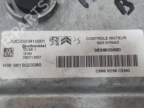 Engine control unit (ECU) CITROËN BERLINGO (ER_, EC_) 1.2 PureTech 110 | BP35754566M57 - Image 3