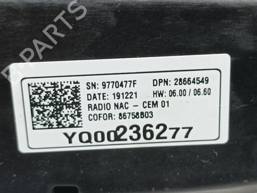 Electronic module OPEL GRANDLAND / GRANDLAND X (A18, P1UO) 1.5 Turbo D (75) | BP15904991M83 
