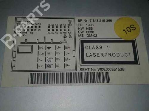 Radio SEAT IBIZA IV (6J5, 6P1)  | BP719673E6 