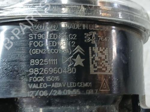 Left front fog light CITROËN C4 III (BA_, BB_, BC_) 1.2 PureTech 130 (BAHNSA, BAHNSB) | BP29455558C30 