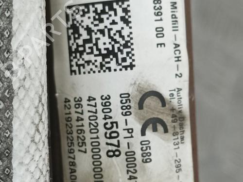 Right curtain airbag OPEL CORSA E (X15)  | BP8931971C12 