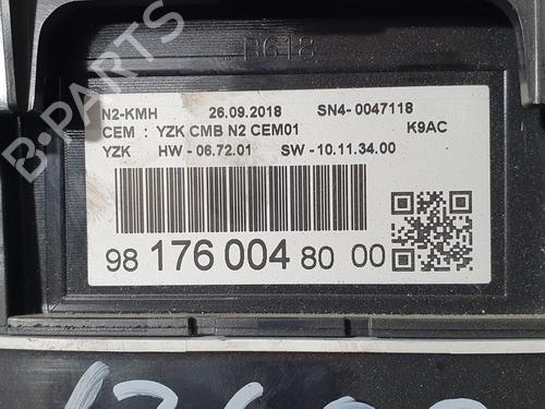 Instrument cluster CITROËN BERLINGO Box Body/MPV (K9)  | BP9170685C47 