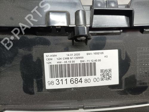 Instrument cluster PEUGEOT EXPERT Van (V_) | BP17458240C47