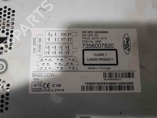 Radio FORD KA (RU8)  | BP5837504E6 