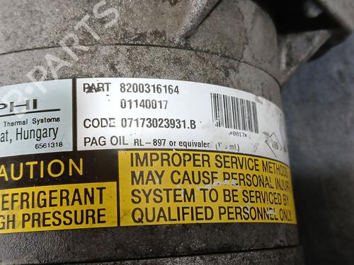 AC compressor RENAULT SCÉNIC II (JM0/1_) 1.5 dCi (JM0F) | BP35987112M34 - Image 5