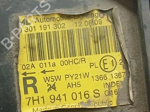 Faro izquierdo VW TRANSPORTER T5 Bus (7HB, 7HJ, 7EB, 7EJ) 2.5 TDI | BP27459188C28 