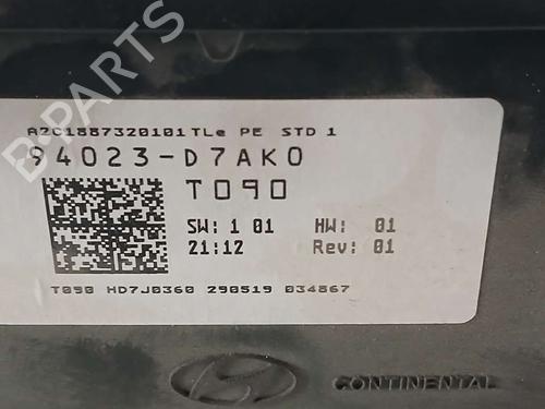 Instrument cluster HYUNDAI TUCSON (TL, TLE)  | BP4938770C47 