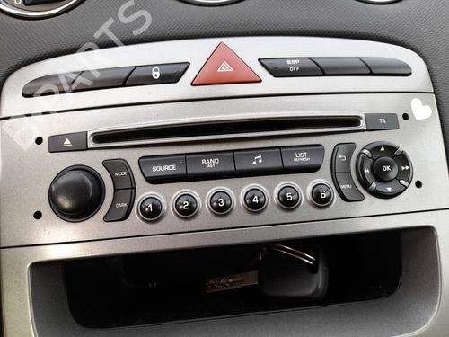 Autoradio PEUGEOT 308 I (4A_, 4C_) 1.6 HDi (109 hp) 28294847