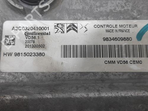 Engine control unit (ECU) CITROËN C5 AIRCROSS (A_) 1.2 PureTech 130 (ARHNSJ) | BP31716787M57 - Image 4