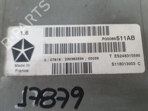 Engine control unit (ECU) CHRYSLER NEON II 1.6 | BP37513631M57 - Image 4