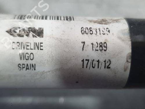 Left front driveshaft OPEL CORSA E (X15) 1.4 (08, 68) | BP37217237M38 - Image 5